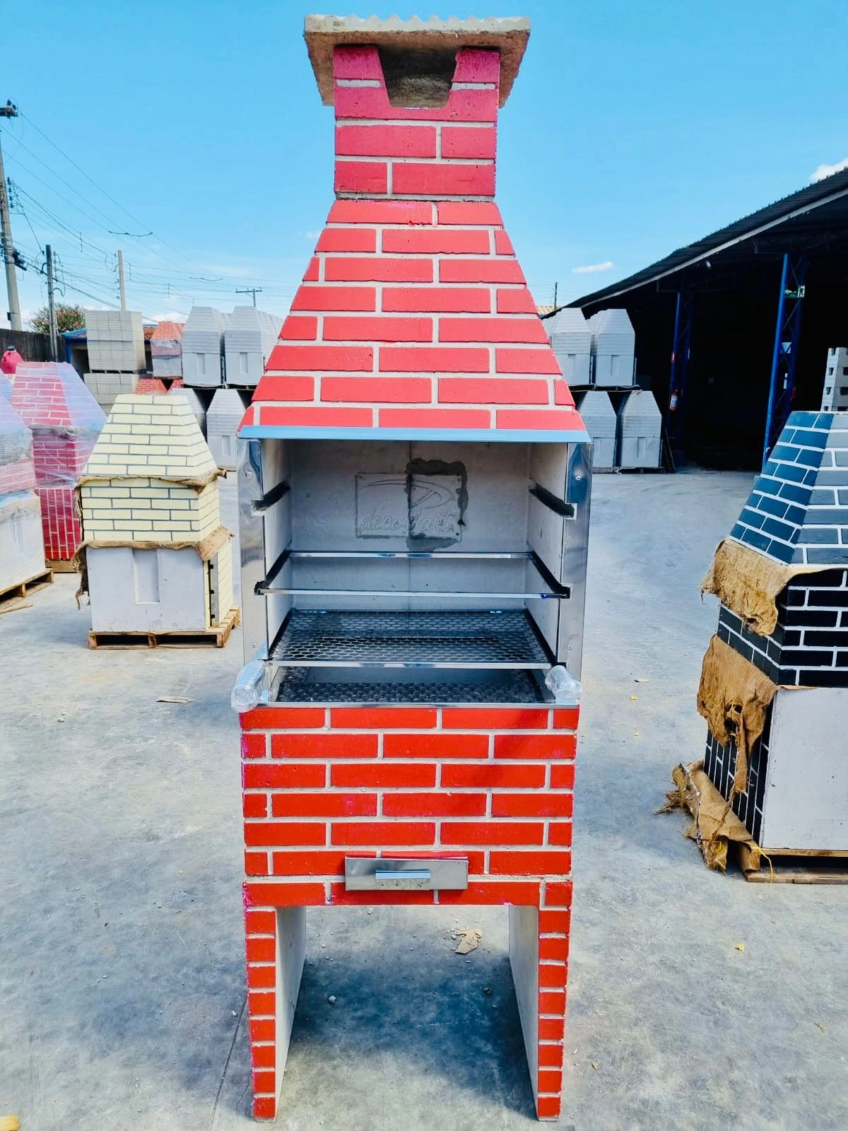 Churrasqueiras pré-moldadas